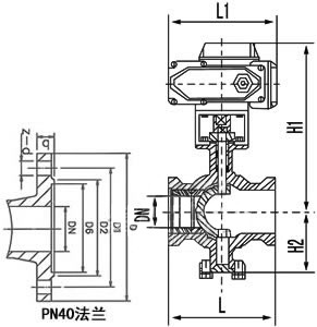 電動球閥1